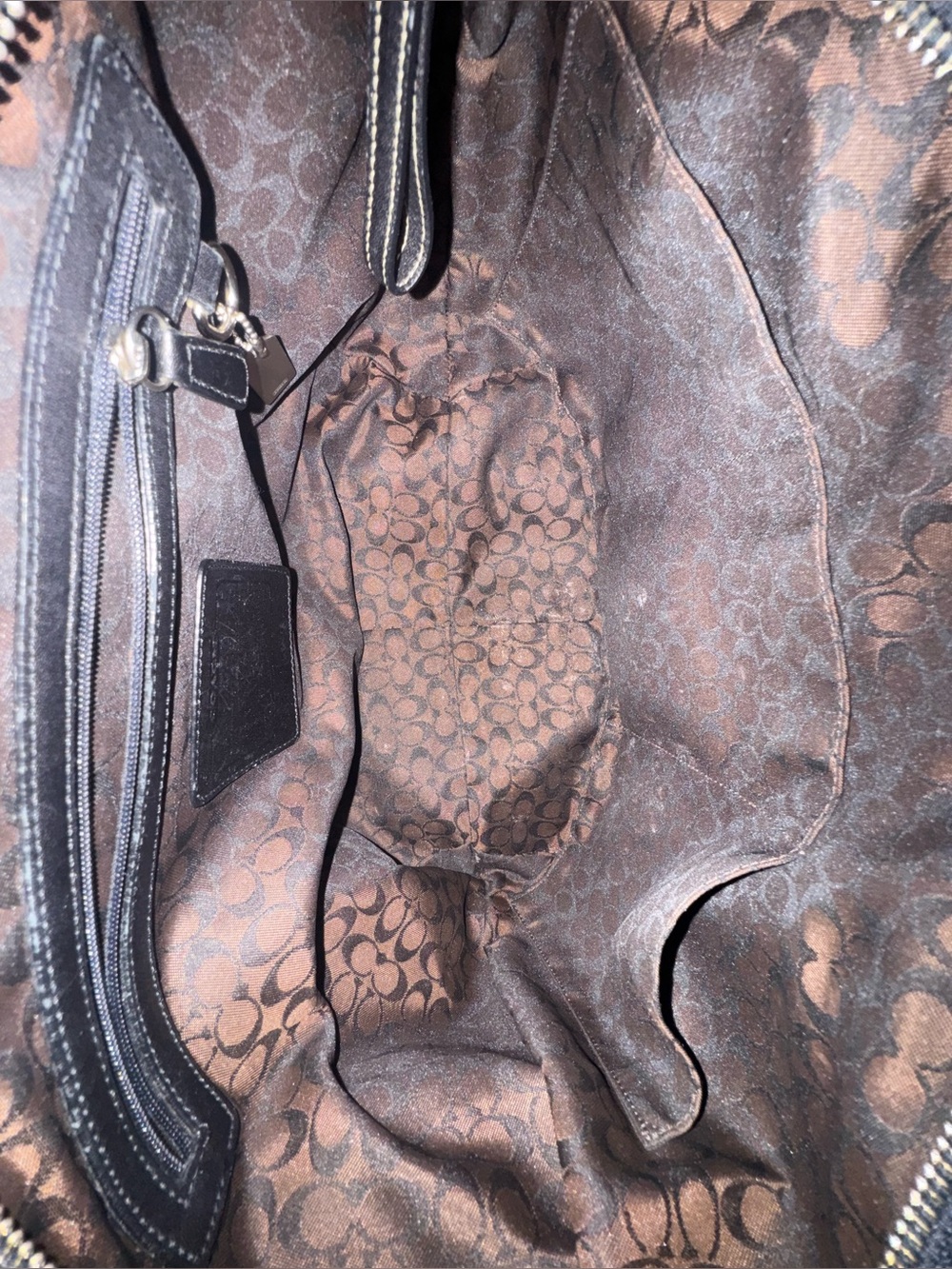 Coach Black Shoulder Bag - Picture 6 of 6
